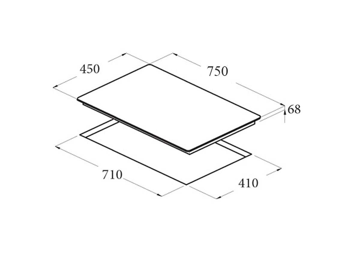 Bếp điện từ Cata IT 773 BK