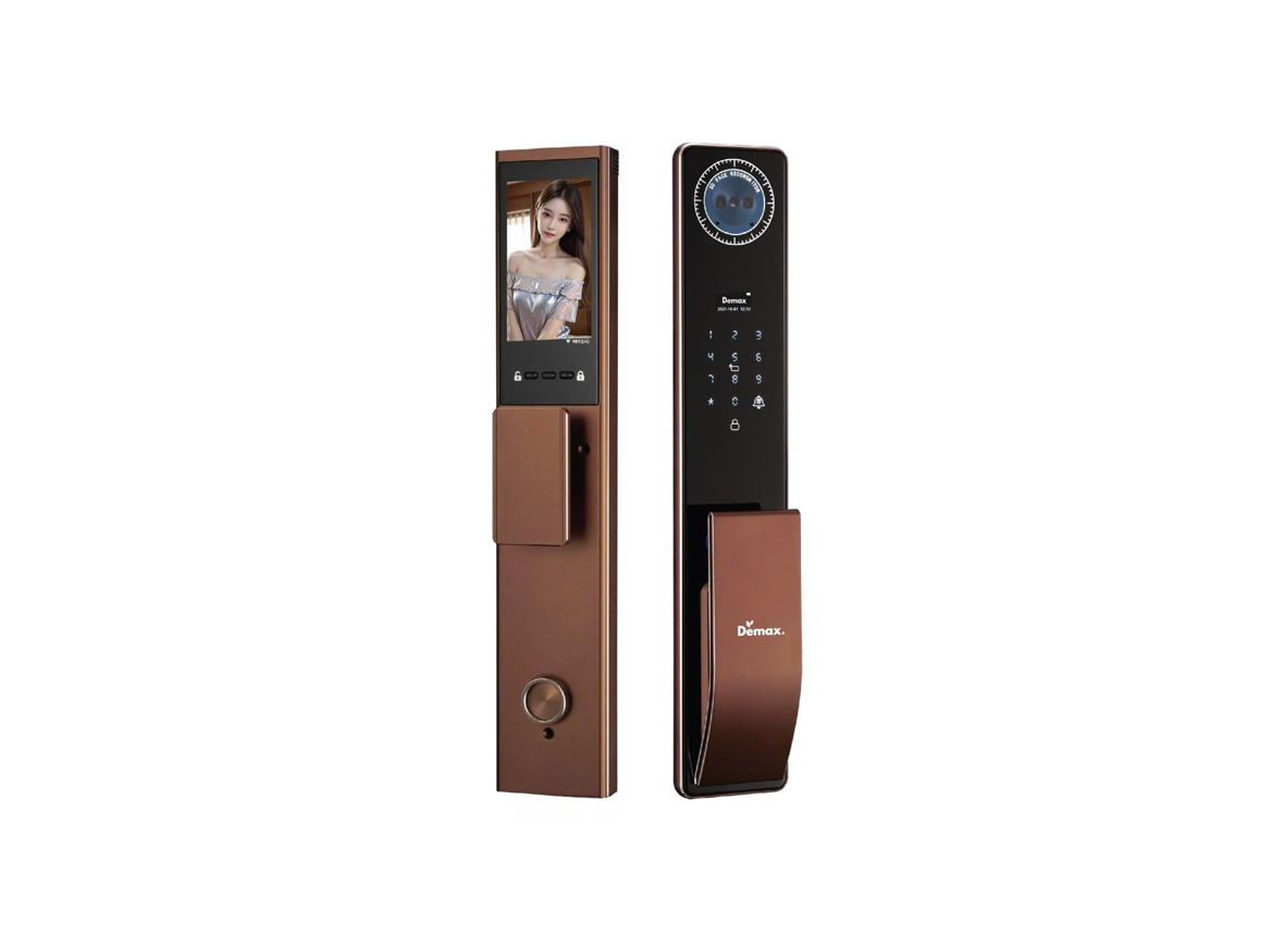 Khóa cửa thông minh Demax EL-C910CB CNC FACE ID REMOTE WIFI