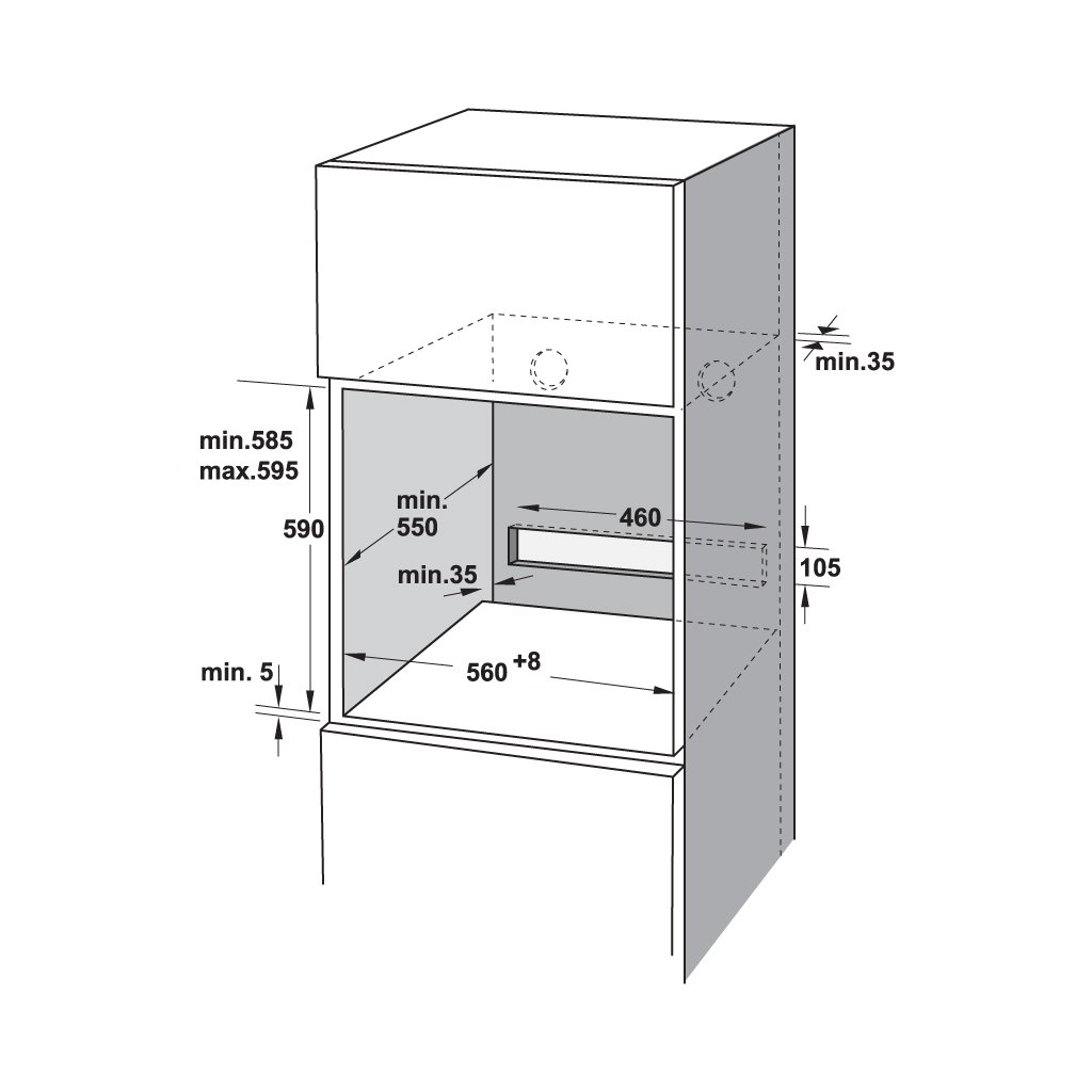 Lò nướng hấp Hafele HSO-8T72A 538.61.461