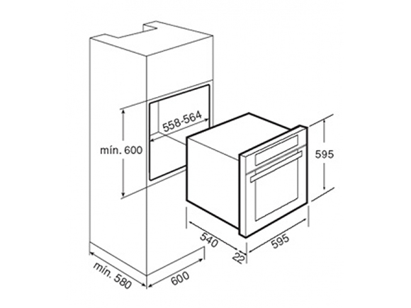 Lò nướng Teka HL 870