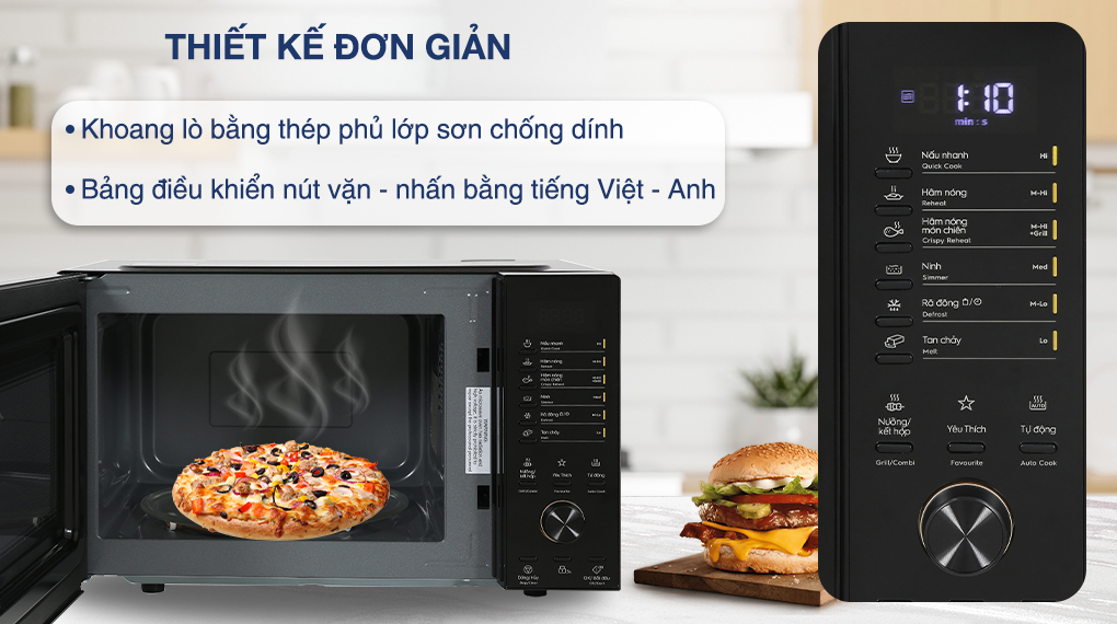 Lò vi sóng có nướng Electrolux EMG23D22B