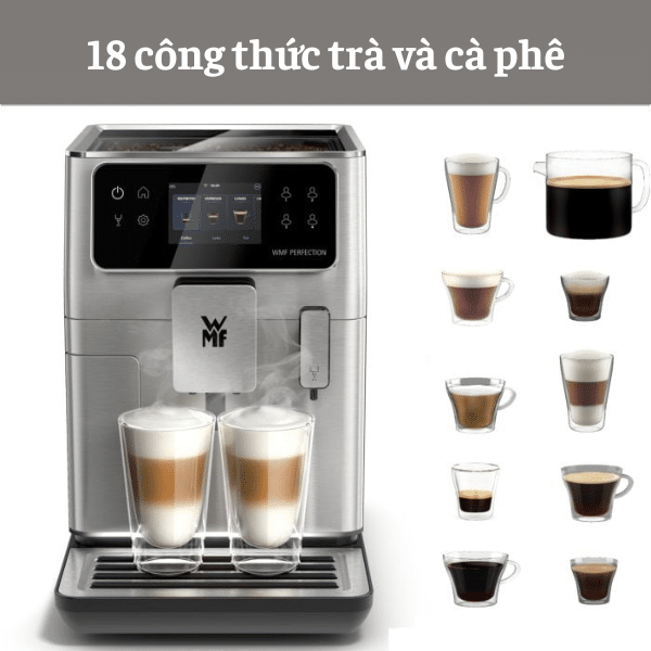 Máy Pha Cà Phê Tự Động WMF PERF 660 SILV EU–CP813D10