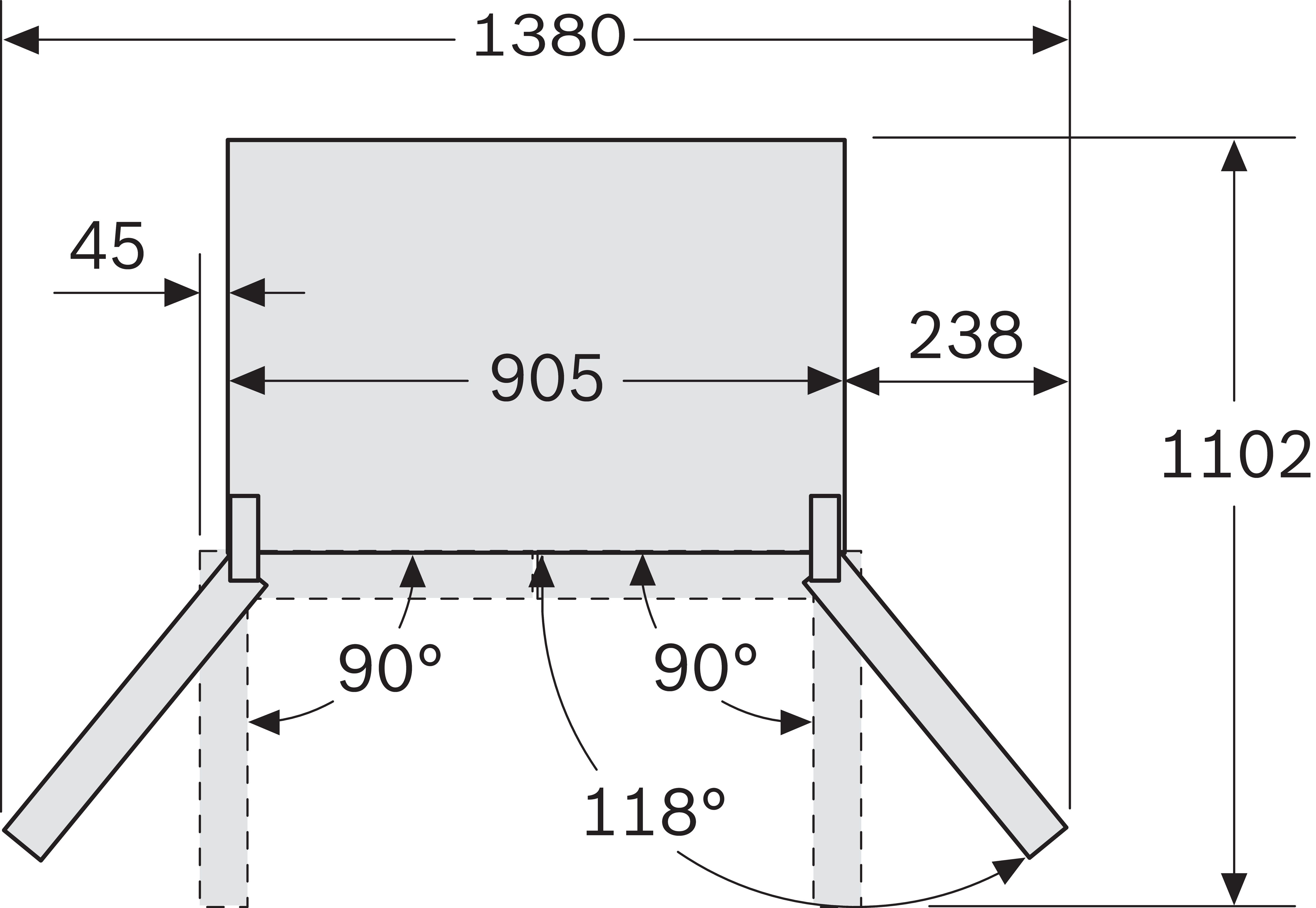 Tủ lạnh bốn cánh Side by Side Bosch KFN96APEAG