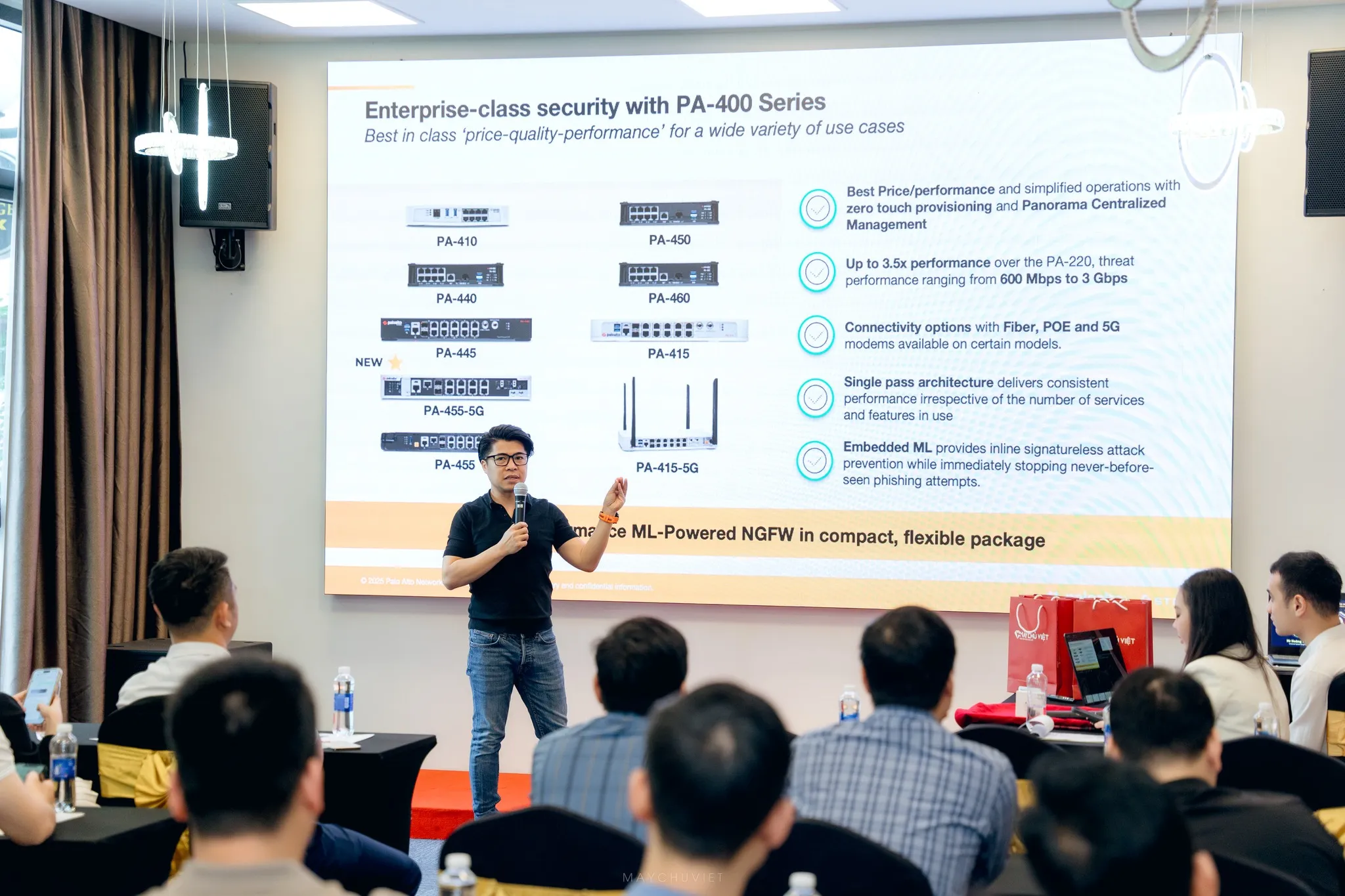 TỔNG KẾT HỘI THẢO "GIẢI PHÁP BẢO MẬT TOÀN DIỆN CHO DOANH NGHIỆP CÙNG PALO ALTO NETWORK"